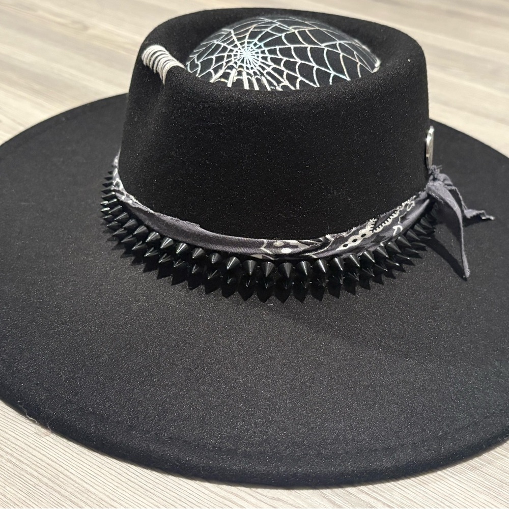 Spooky punk fall hat
